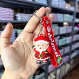 Chaveiro Emborrachado FELIZ NATAL - IMPORTADO - UND