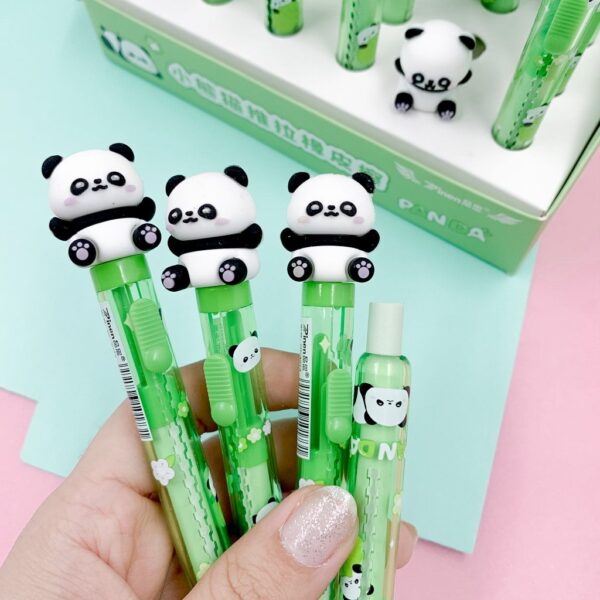 Borracha Fofa Retrátil Panda