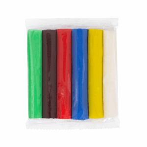Massinha de Modelar 90g 6 Cores - BRW - BLISTER