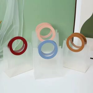 Embalagem Bolsa Transparente c/ Alça Argola 18,5 x 16x8cm - IMPORTADO - UND