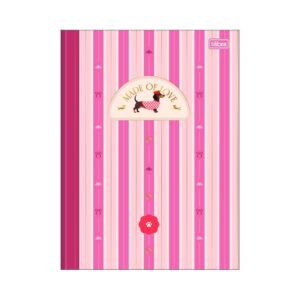 Caderno Brochura Capa Dura Universitário Brownie Dog 20x27,5cm 80 Fls - TILIBRA - UND
