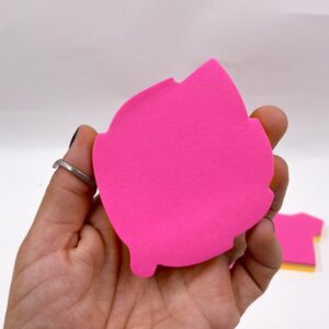 Bloco de Notas Adesivado Colorido Modelos divertidos