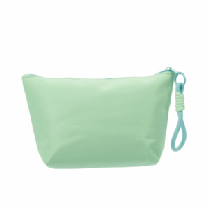 Necessaire c/ Alça Letra Plush Verde SORTE 15x25x7cm - FLORIE - UND