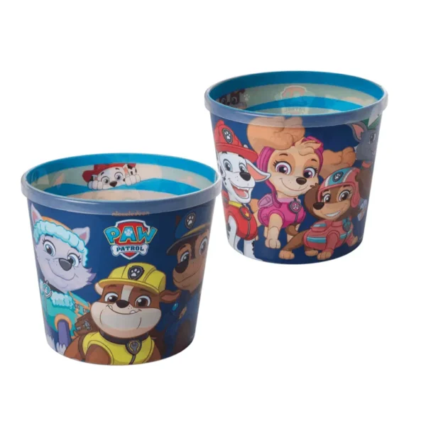 Balde de Pipoca Patrulha Canina 2,1L - PLASÚTIL - UND