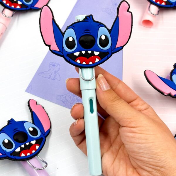 Lápis Infinito Stitch - Cores Pasteis