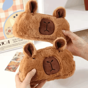 Estojo Pelúcia Premium Capivara Fofinha - UND