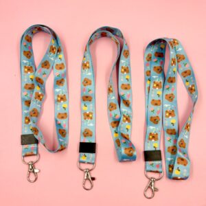 Cordão Estampado Ursinhos Fofos - 3 Und