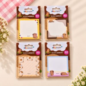 Bloco de Notas Adesivado CAPIVARA 50 Fls - SKYPAPER - UND