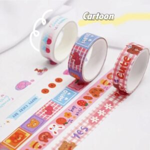 Washi Tape Caixinhas Fofuras Sortidas