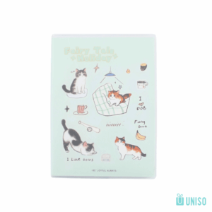 Caderno Pautado Gato Holiday 80 fls 92x12,6cm - UNISO - UND