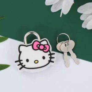 Cadeado Fofo Emborrachado Hello Kitty - UND