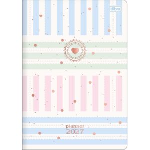 Planner Agenda 2027 Grampeado 17,8 x 25,4 cm SOHO - TILIBRA - UND