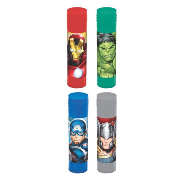 Cola Bastão Avengers 9g MOLIN - CX 12 UND