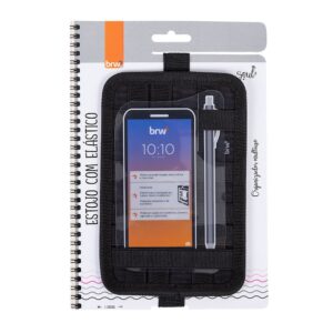 Estojo Nylon Multi Elástico BRW - Preto