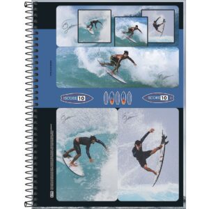 Caderno Espiral Capa Dura Universitário Connect 1 Matéria Gabriel Medina Tilibra