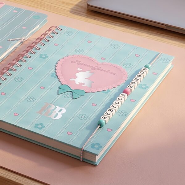 Caderno Smart Colegial Rebecca Bonbon Verde 80 Fls - DAC