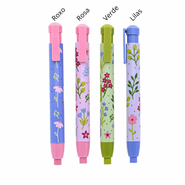 Caneta Borracha Lilac Fields By Sof Molin - Pote 12 Und