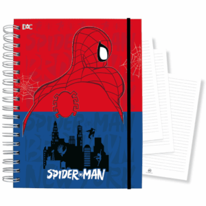 Caderno Smart Universitário 10 Divisórias Homem Aranha 80 fls - DAC