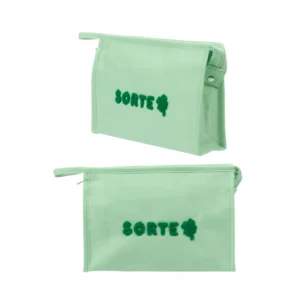 Necessaire Dia a Dia Verde SORTE 23x16x7cm - FLORIE - UND