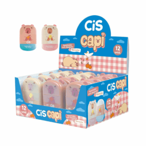Apontador Depósito c/ Borracha Capivara - CIS - UND