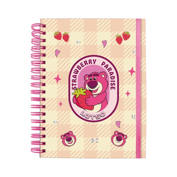 Caderno Smart Universitário 10 Divisórias Ursinho Lotso 80 fls - DAC