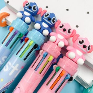 Caneta 10 Cores STITCH - UND