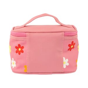 Necessaire Viagem Rosa "COISINHAS FELIZES" 19x12,5x13cm - FLORIE - UND