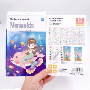 Livro Pintura Aquarela com Pincel 12 Folhas