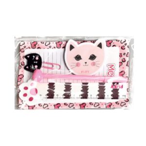KIT de Anotações GATINHOS 5 Peças - FOFY - UND