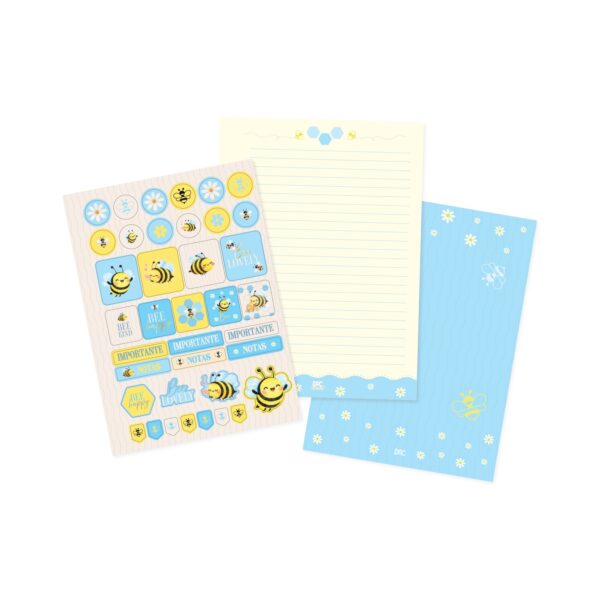 Caderno Smart Colegial Trendy Abelhinha 80 fls - DAC