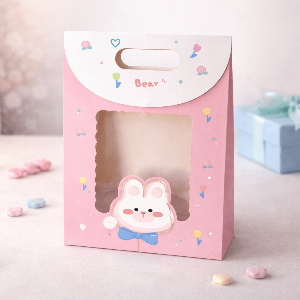 Embalagem Cute C/ Visor Bichinhos 26x19cm - IMPORTADO - UND