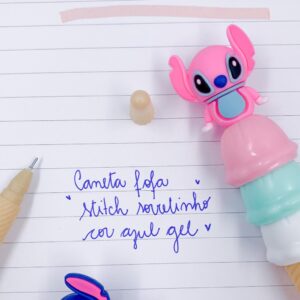 Caneta Fofa Stitch Sorvetinho