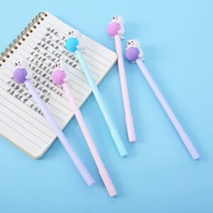 Caneta Fofa Gatinho Novelo - PACOTE 6 UND