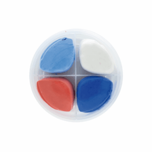 Massa de Modelar Divertida Astronaut 4 Cores BRW - Blister c/ 1 Pote
