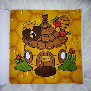 KIT Livro de Colorir Hygge Place Coco Wyo + 10 CANETAS TOUCH