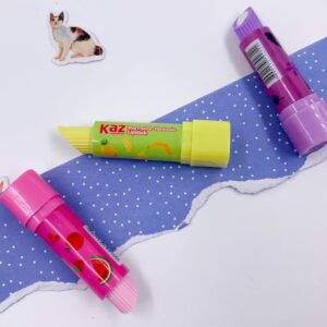 Borracha Decorada Batom KAZ - CX 12 UND