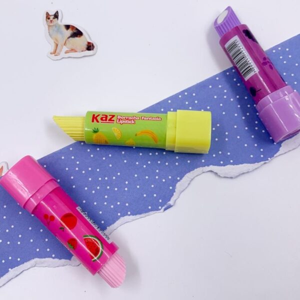 Borracha Decorada Batom KAZ - CX 12 UND