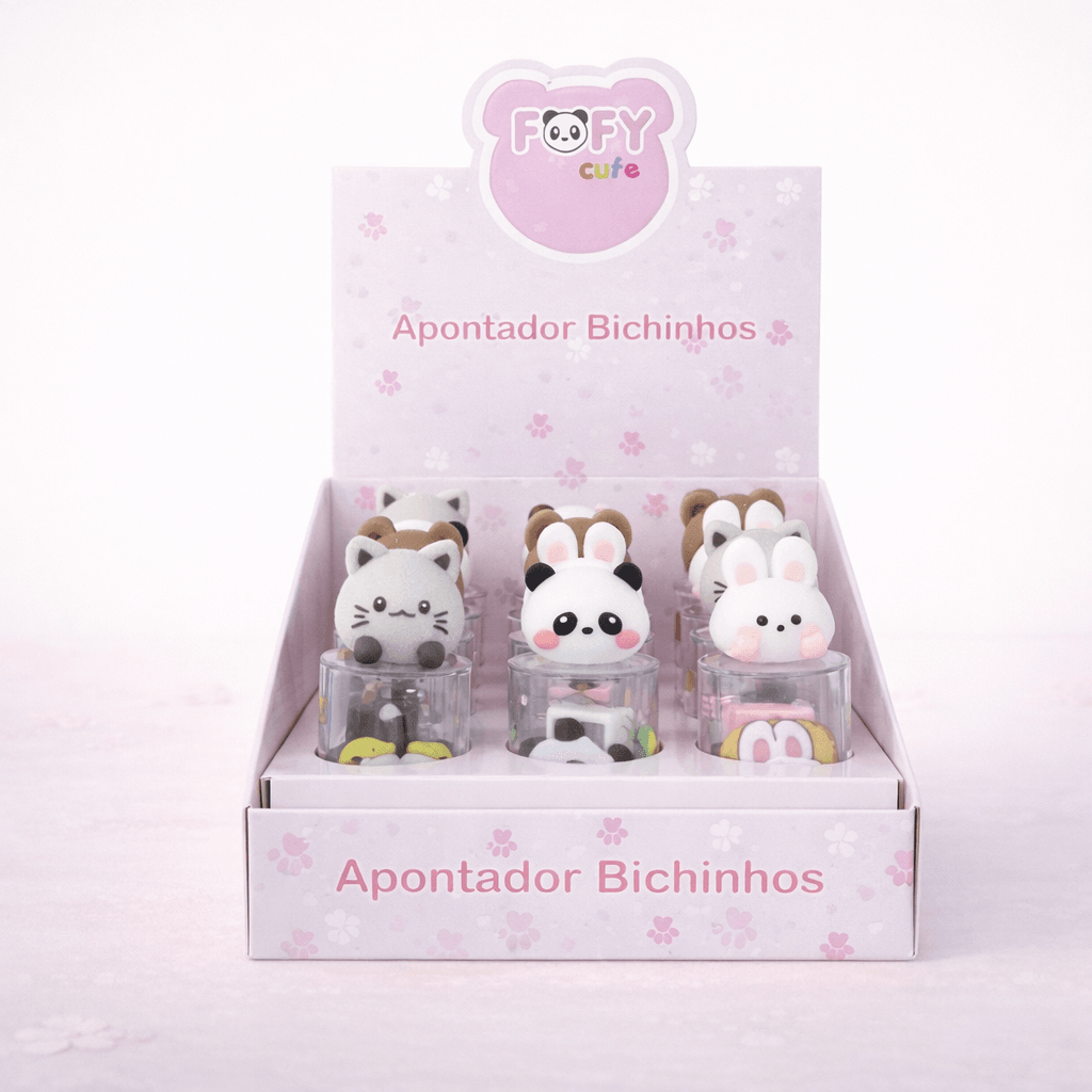 Apontador c/ Depósito Cute - FOFY - UND