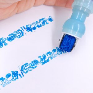 Caneta Carimbo Roller 10 Pontas