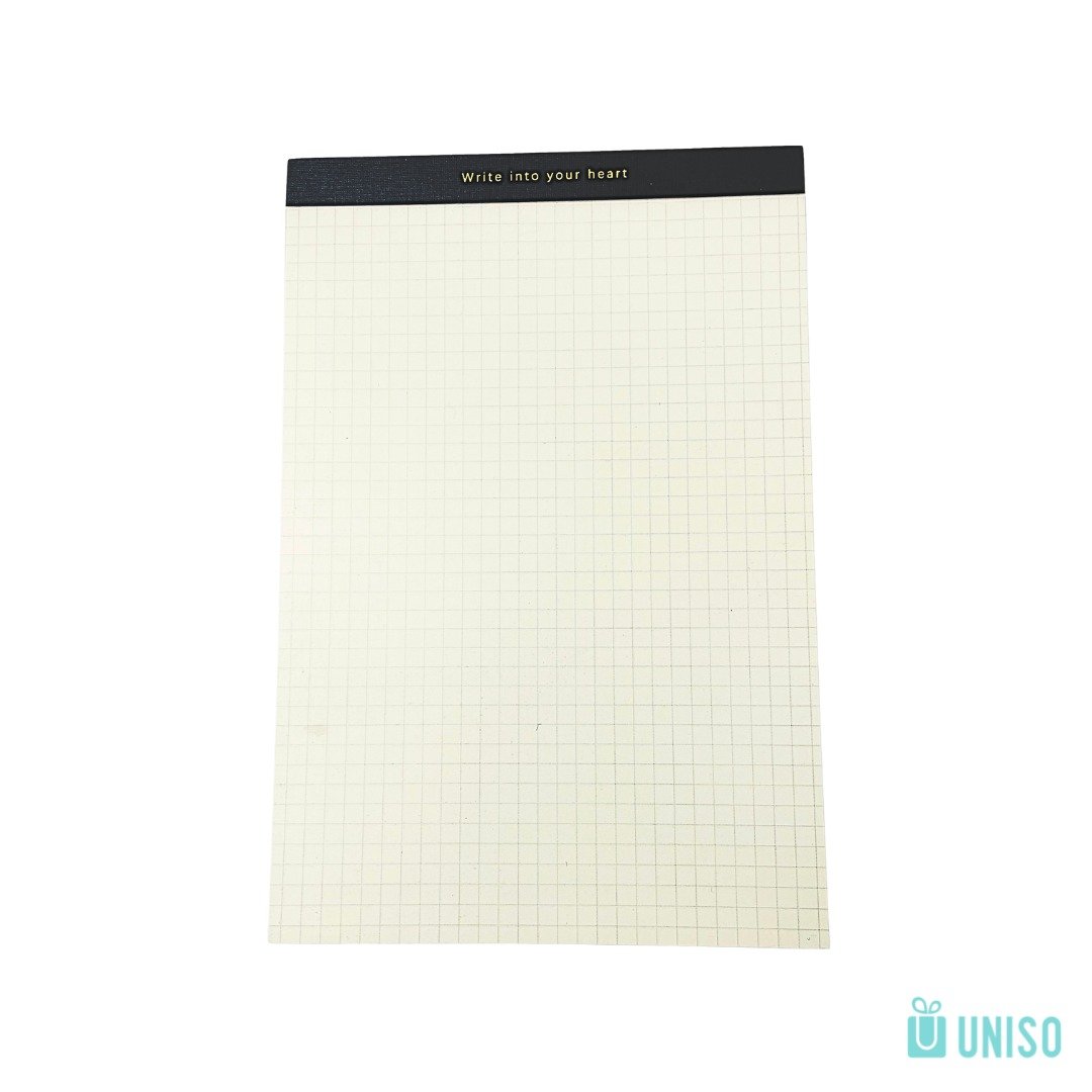 Bloco de Notas A5 QUADRICULADO 14,2x21cm - UNISO - UND