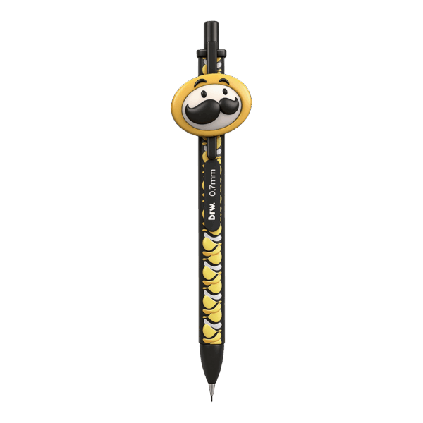 Lapiseira Plástica Divertida 0.7mm PRINGLES - BRW - UND