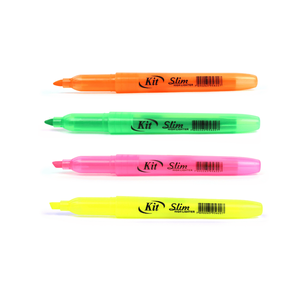 Marca Texto SLIN NEON - KIT OFICIAL - UND