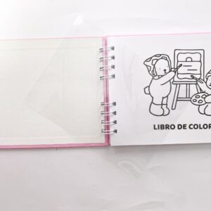 Livro de Colorir BOBBIE GOODS Capa Dura - ROSA - UND