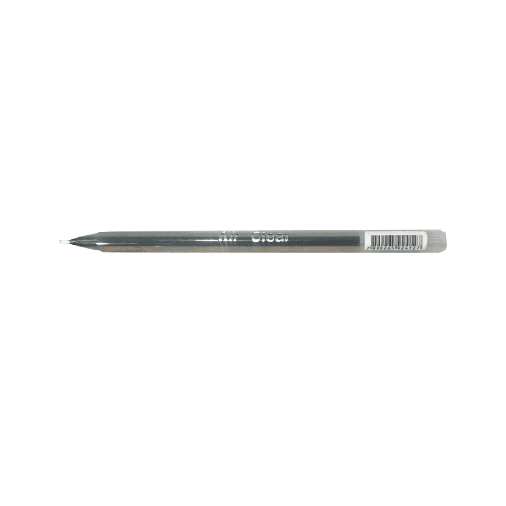Caneta Clear 0.7mm Preta - KIT OFICIAL - POTE 50 UND