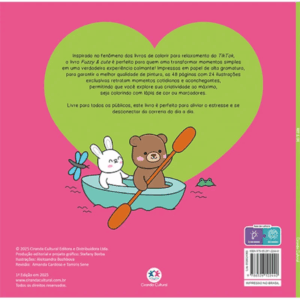 Livro de Colorir Fuzzy and Cute - CIRANDA - UND