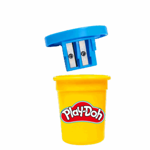 Apontador Duplo c/ Depósito PLAY-DOH - BRW - UND