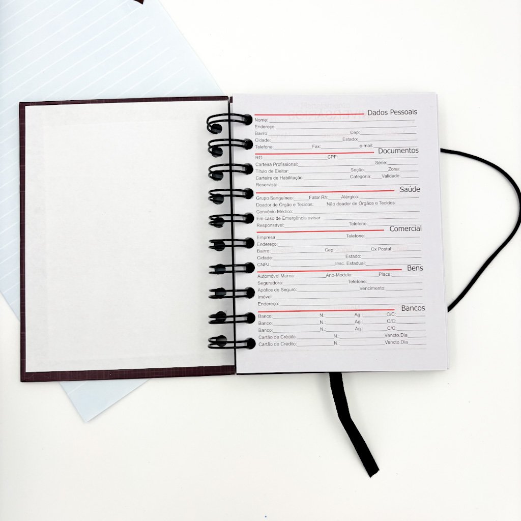 Agenda Permanente Simply Color - IMPORTADO - UND