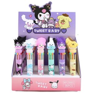 Caneta 10 Cores  My Melody e Sua Turma