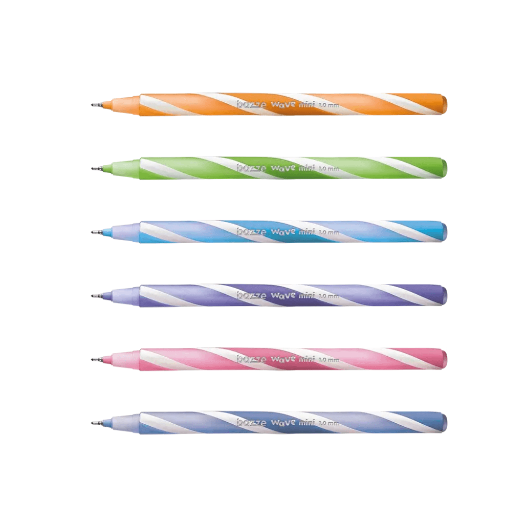 Caneta Esferográfica Wave Mini 1.0mm - TRIS BAZZE - POTE 24 UND
