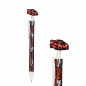 Lapiseira Plástica Divertida Race Carros 0,7mm BRW - KIT 4 UND